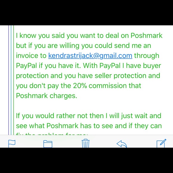 Be careful this person don’t sell anything to her - Picture 4 of 8